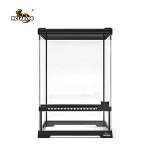 테라리움 케이지 20X20X30 파충류 도마뱀 유리 사육장 하우스 비바리움 팔루다리움