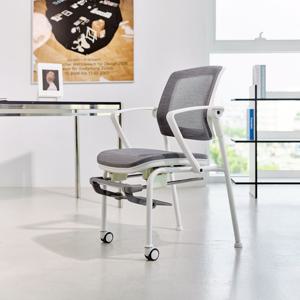 메쉬 회의용 의자사무실 학원 독서실 도서관 회의실 국산 발받침 회의의자 AM7