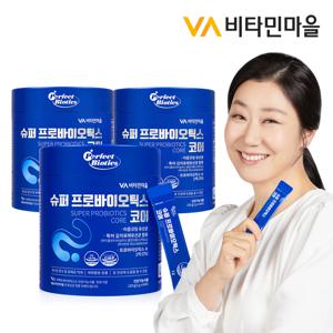 슈퍼 프로바이오틱스 코어 유산균 3통 총180포 6개월분