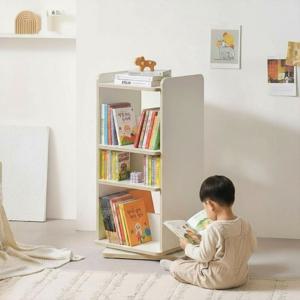 롤리폴리 회전책장 3단 유아 아동 회전형 책장