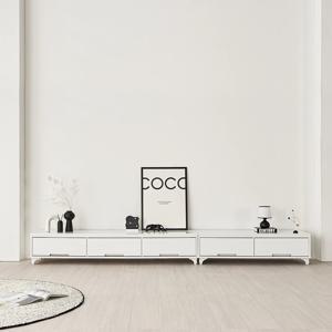 플레인 3000 거실장 티비다이 협탁 세트 UV도장 2 color