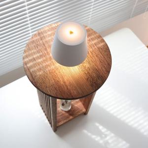 원목 미니 스툴 의자 원형 사각 반홈 화분 보조 받침 스툴 받침대 H100~600