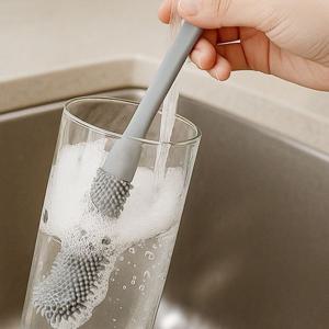 재팬 E.C 모노톤 롱 보틀 세척 브러쉬 텀블러 세척솔