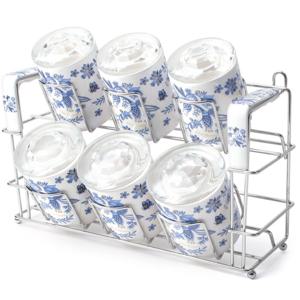 BSF 백산도자기 벽걸이 양념통 13P (골드환타지아) 양념통세트 2단 양념기 4465