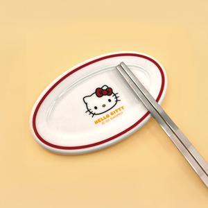 산리오 캐릭터즈 헬로키티 수저 받침