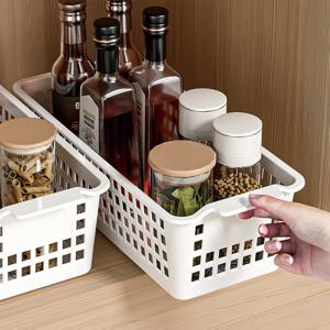 이지 주방 펜트리 보관 정리함 롱 트레이 4개입