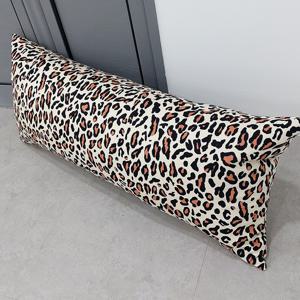 커버 호피 2인 베개커버 쿠션 바디필로우 다리쿠션 안고자는베개