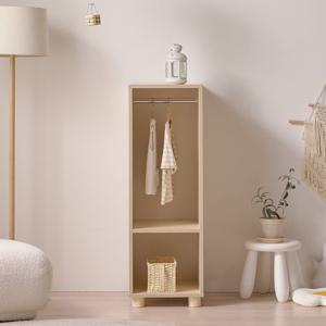 베베코 속깊은 틈새 옷걸이 행거 수납장 (원목발 포함) 2Colors 국내제작상품