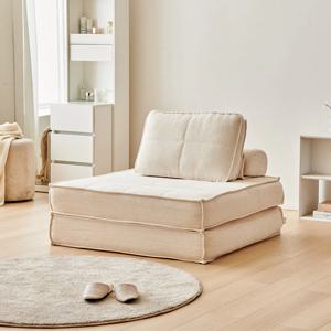 큐비 패브릭 모듈 압축 소파베드 1000