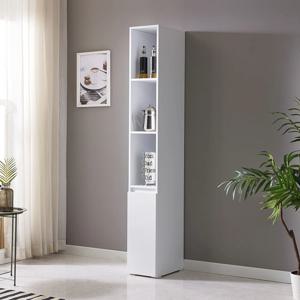 하이홈 250 키큰 오픈형 틈새 주방 수납장 white