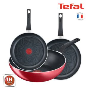 IH 인덕션 스타트앤쿡 3종세트 (프라이팬 24cm + 28cm + 볶음팬 28cm)