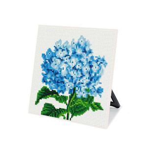 DIY 보석십자수 스탠드형 큐트 20x20cm DS80_(소)수국