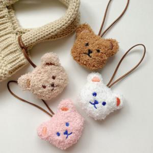 귀여운 네임택 곰돌이 키링 캐리어 골프 여권 이름표