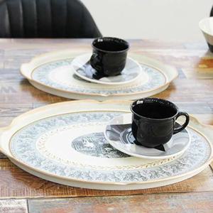 프리미엄 원형 쟁반 2사이즈세트