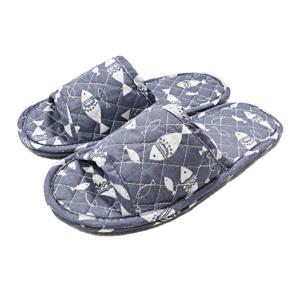 남성 두겹 퀼트 면실내화 덧신 슬리퍼 천 거실화 5colors