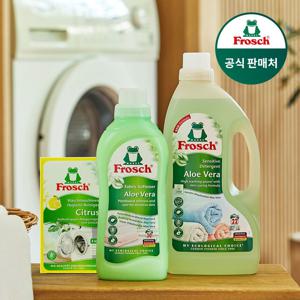 독일 세탁세제 스타터 세트 (세탁세제 1.5L+섬유유연제 750ml+세탁조클리너 250g)