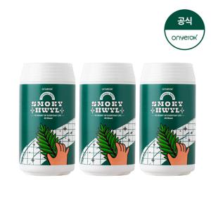 온예록 올인원 청소 세정 롤티슈 45매 3개 스모키휠