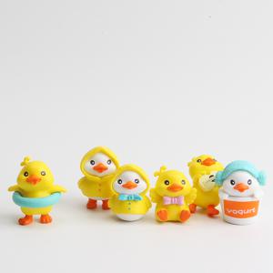 오리 피규어 수조 어항 장식품 미니어처 6종 세트