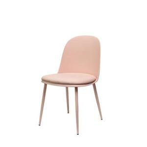 슬릿철제프레임 아늑방석시트 둥근등받이 카페체어(440 5색)