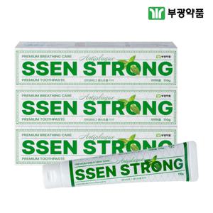 안티프라그 쎈스트롱 치약 125g 불소 구취 입냄새 제거 치약 3개
