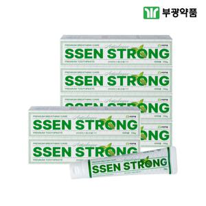 안티프라그 쎈스트롱 치약 125g 불소 구취 입냄새 제거 치약 6개