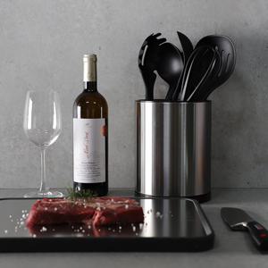 애쉬 스테인레스 원형 조리도구통