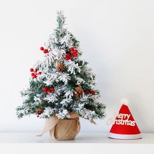 크리스마스 미니 트리 풀세트 오너먼트 전구 포함 구성