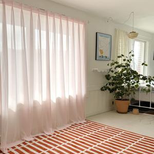 Chiffon Curtain Series - Pale Pink
