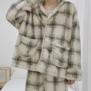 수면잠옷 커플 노아 겨울 극세사 잠옷세트