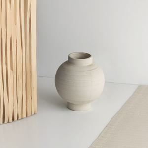 테라코타 토분 대형 도자기 화병 꽃병 오브제 - 원형