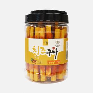 치즈구마 강아지연어간식 강아지고구마간식 대용량 말이 600g