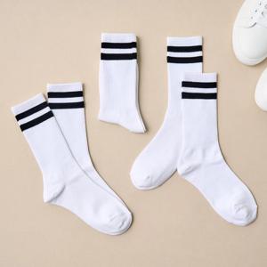 남성용 크루삭스 3족 세트 화이트