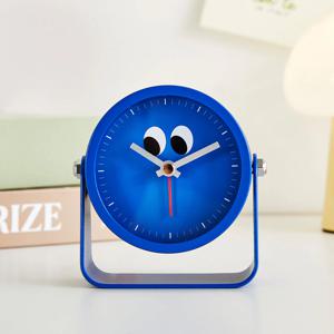 메탈팝 탁상시계 블루