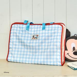 디즈니 정리가 간편한 휴대용 핸들 트래블 백 미키프렌즈 34x45cm