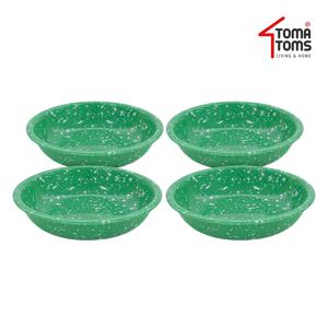 뉴트로 도자기 분식그릇 면기 x 4인