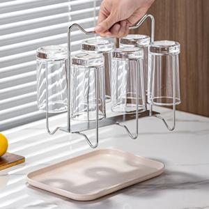올스텐 컵 텀블러 건조대 받침 세트 물빠짐 컵걸이 거치대 컵꽂이 주방 식탁 정리