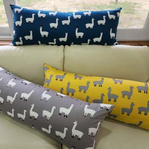 커버 라마 2인 베개커버 쿠션 바디필로우 다리쿠션 안고자는베개