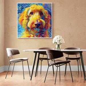 색채의 미학 그림 알루미늄액자 강아지 애완견 반려견 애견 카페 퍼피 펫 인테리어 액자