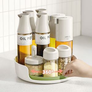 이지 넘어지지 않는 양념통 회전 트레이