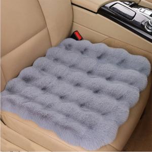 따듯한 극세사 차량 의자 방석 겨울 털방석 자동차 시트 커버 사무실 식탁 쇼파 토끼털 방석
