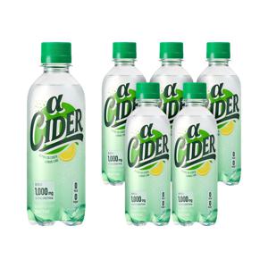 클룹 알파CD 사이다 350ml 6개