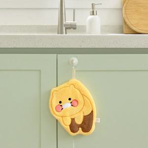 카카오프렌즈 춘식이 주방 핸드 타월 1P 고리 수건 타올 캐릭터 답례품