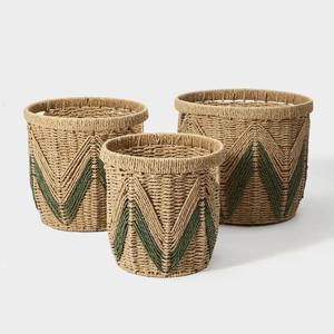 [해외] 감성 내추럴 라탄 대용량 빨래바구니 빨래통 세탁바구니 수납바구니 3size