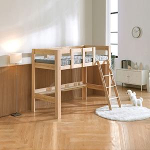 편백나무 원목 GM 슈퍼싱글 벙커침대 슬림단면 매트리스포함 사다리 각도조절가능 J.S.SS