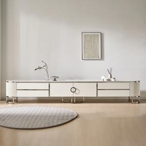 헤펜 템바보드 서랍장 티비다이 장식장 세라믹 거실장 2800