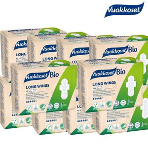 유기농 순면 생리대 롱윙 (대형) 10P 10팩