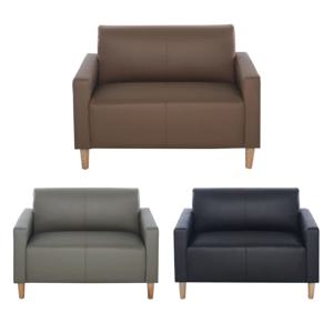 큐티 2인용 쇼파 인조가죽 소파 3colors
