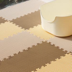 고양이 화장실 사막화방지 확장형 퍼즐 모래매트 3color (1+1)