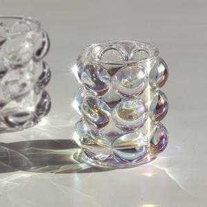 볼비드 포인트 브러쉬 연필 꽂이 유리 화병 글라스 오브제 2color