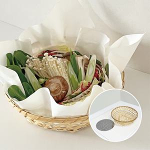 인덕션 종이냄비 세트상품(냄비 5매+가열판+소쿠리) 샤브샤브 전골 캠핑 감성주방